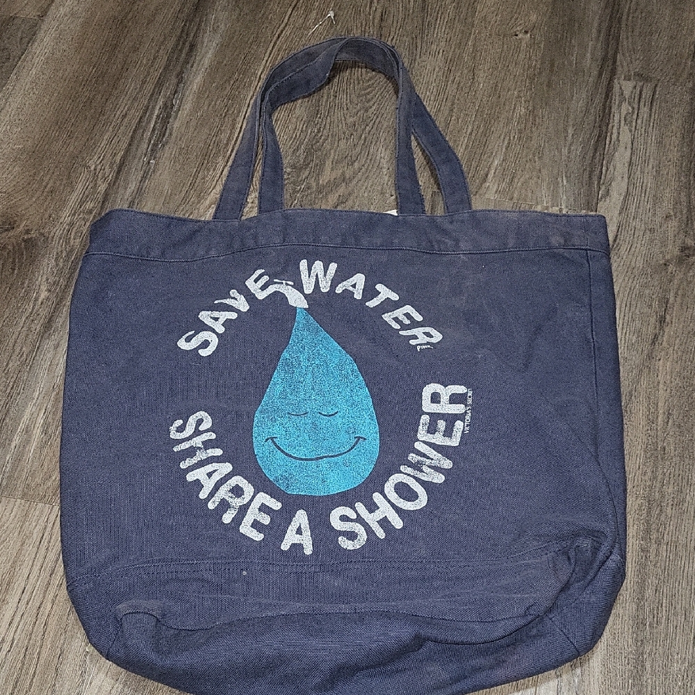Navy Blue Tote Bag